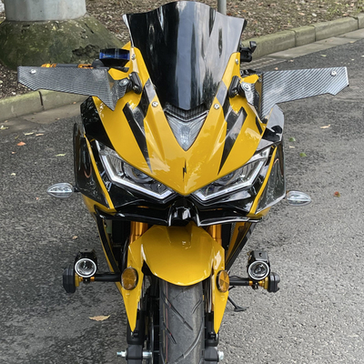 400cc aangedreven van de de Motorfietsen80km/h Schijf van het Wegras de Motorfiets