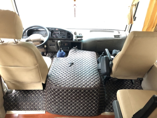 De motor90kw 21 Zetels gebruikten van de Onderlegger voor glazentoyota van de Passagiersbus Hogere de Onderlegger voor glazen 2009 Goede Prestaties