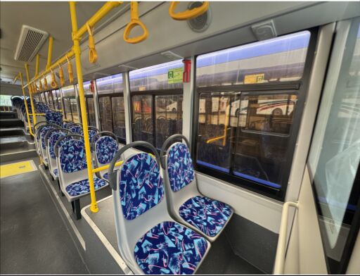 10.5m 50 + 1 zitplaats CNG stadsbus