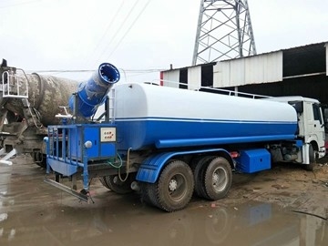 10 kubieke de Tankwagen173hp Euro 3 van het Meterdiesel Gebruikte Water
