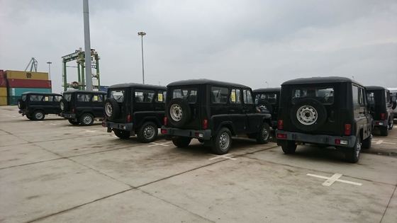 5 snelheids Handaandrijving met 4 wielen UAZ Hunter Used Motor Vehicle 2.7L 128HP