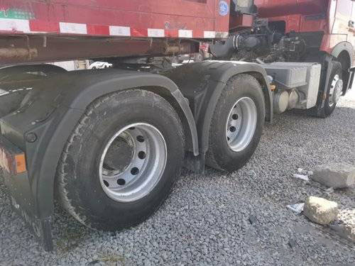 12 AMT-Euro 5 van Tractor Hoofdsinotruk Howo 6x4 Tipper Truck T7H