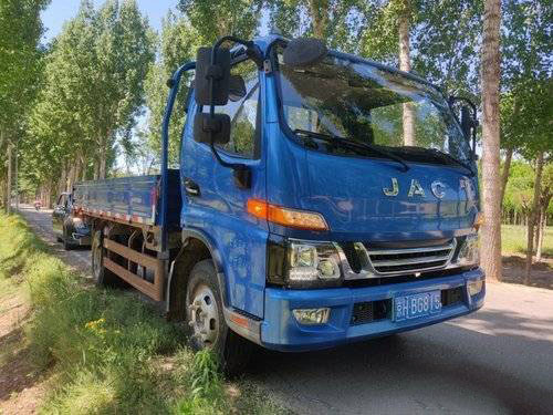 Junlingsv6 JAC Cargo Used Heavy Duty Vrachtwagens 6 Hand150hp