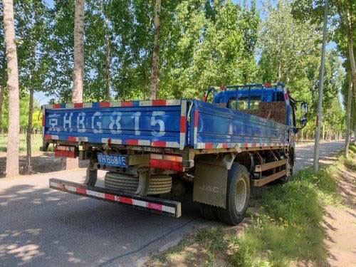 Junlingsv6 JAC Cargo Used Heavy Duty Vrachtwagens 6 Hand150hp