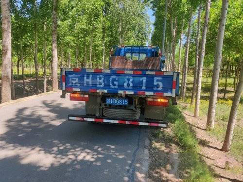 Junlingsv6 JAC Cargo Used Heavy Duty Vrachtwagens 6 Hand150hp