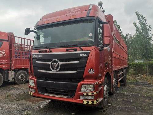 Gebruikte 2016 Cummins 350HP Foton de Aanhangwagenvrachtwagen 12 van de Ladingsdoos Snelheid