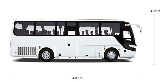 9.4m 45 van de BusBus 220HP van Seater Yutong Euro 4 ZK6938HB9