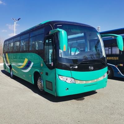 Elektronische Controle Huanghai 8.2m Personeelspendel 44 Seater-Bus 200km Waaier