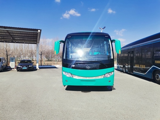 Elektronische Controle Huanghai 8.2m Personeelspendel 44 Seater-Bus 200km Waaier