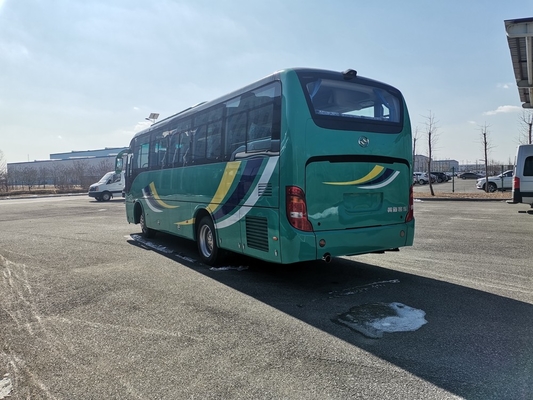 Elektronische Controle Huanghai 8.2m Personeelspendel 44 Seater-Bus 200km Waaier