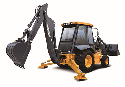 SINOMACH kleine 630 Backhoe Achter de Bandgrootte 19.5L-24R4-12PR van de Ladermachine
