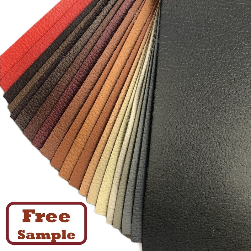 0.6mm1.2mm Synthetische het Leerstof van pvc voor Auto Seat 58/60“