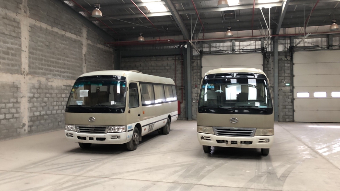De motor90kw 21 Zetels gebruikten van de Onderlegger voor glazentoyota van de Passagiersbus Hogere de Onderlegger voor glazen 2009 Goede Prestaties