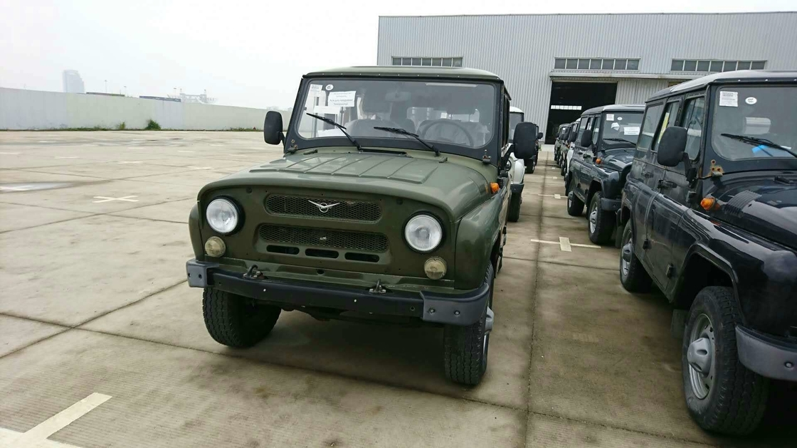 5 snelheids Handaandrijving met 4 wielen UAZ Hunter Used Motor Vehicle 2.7L 128HP