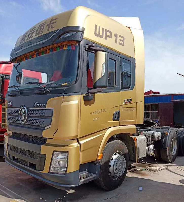De Weichaiwp13.500e501 Shacman Tractor gebruikte de Op zwaar werk berekende Massa van de Vrachtwagenstractie 40 Ton